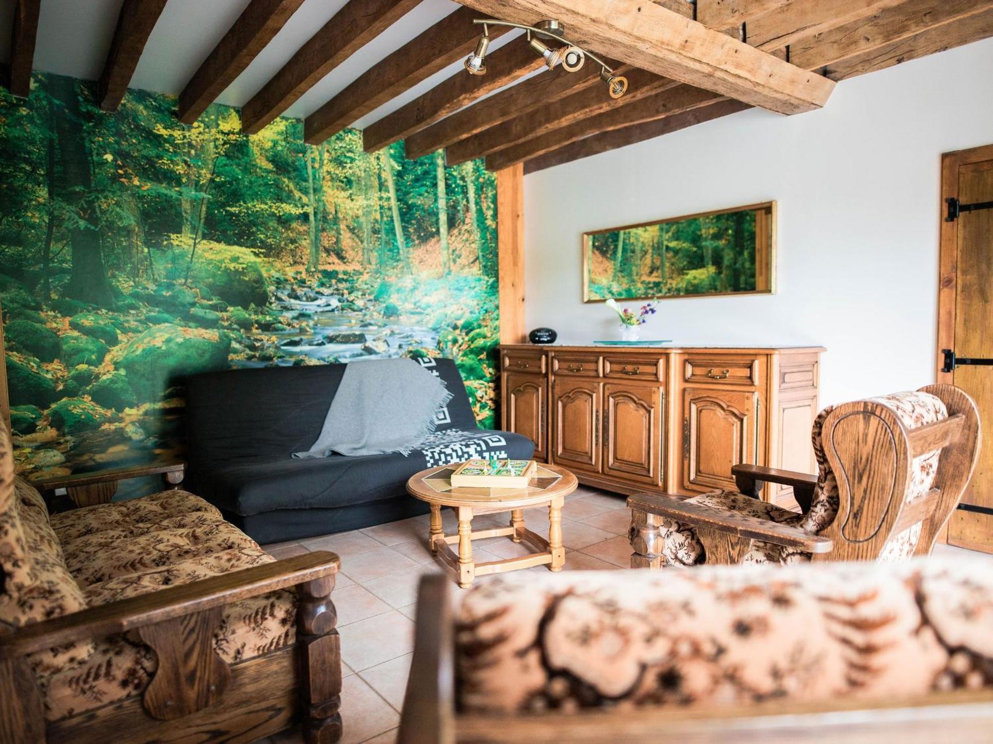Gite De Charme Renove Avec Cheminee, Terrasse Et Proche Randonnees - Capacite 13 Pers. - Fr-1-410-179 Saint-Leonard-des-Bois ภายนอก รูปภาพ